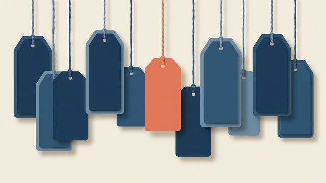 Пластилиновые карточки диалогов раскладываются по цветным ярлыкам, один ярлык коралловый